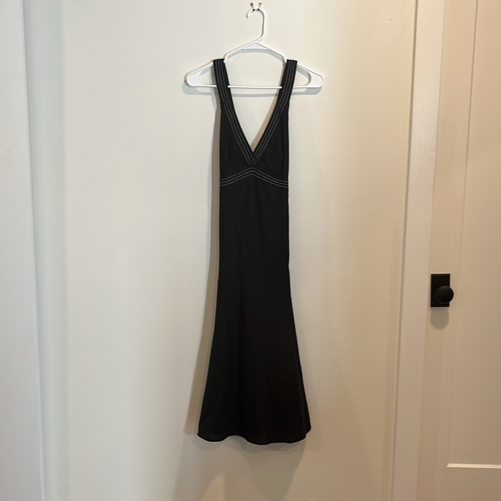 Zara Black Midi Dress